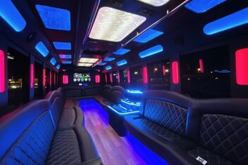 Elizabeth Limousine Bus Interior