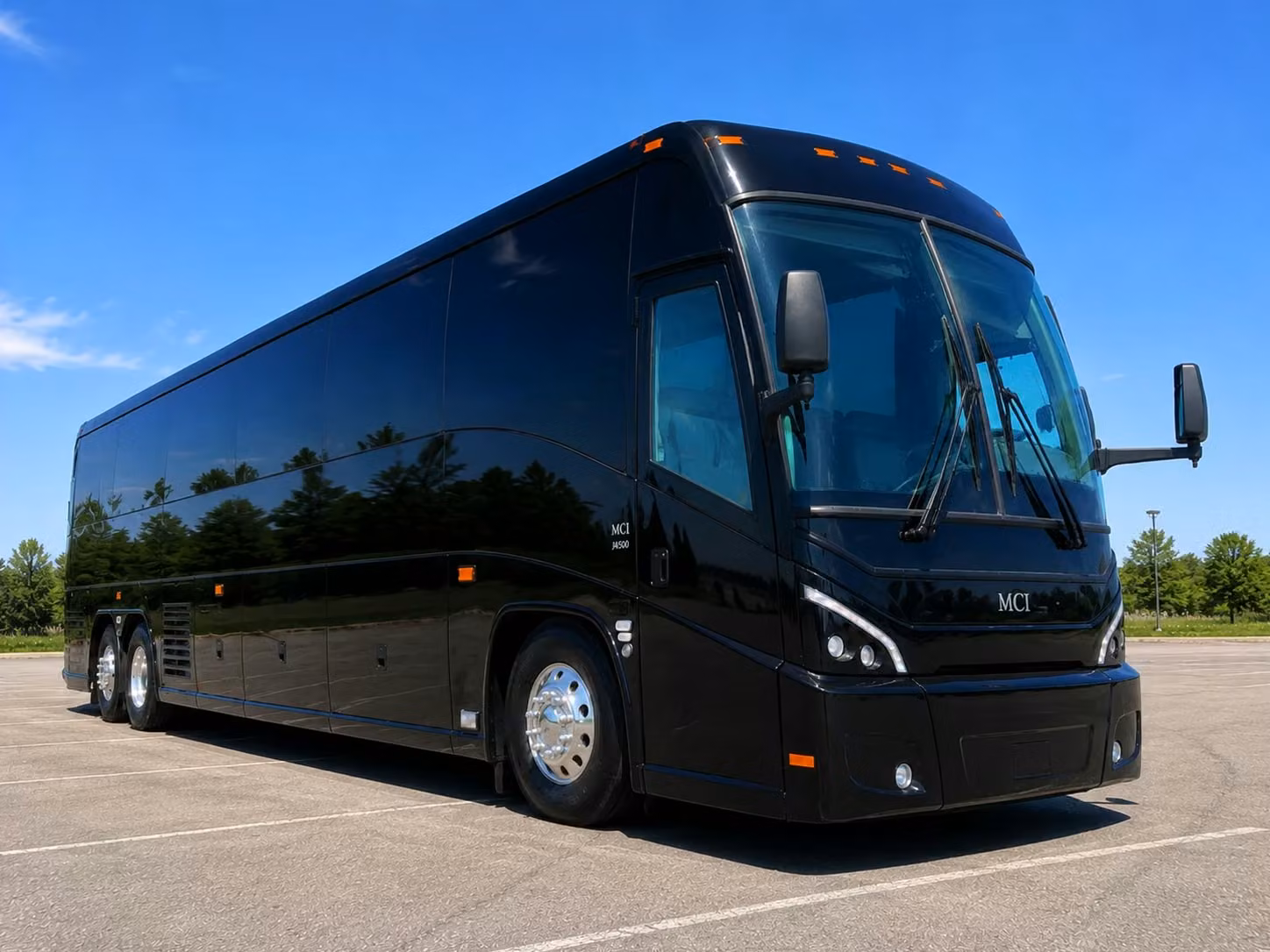 corporate shuttle buses for elizabeth s port and logistics industry