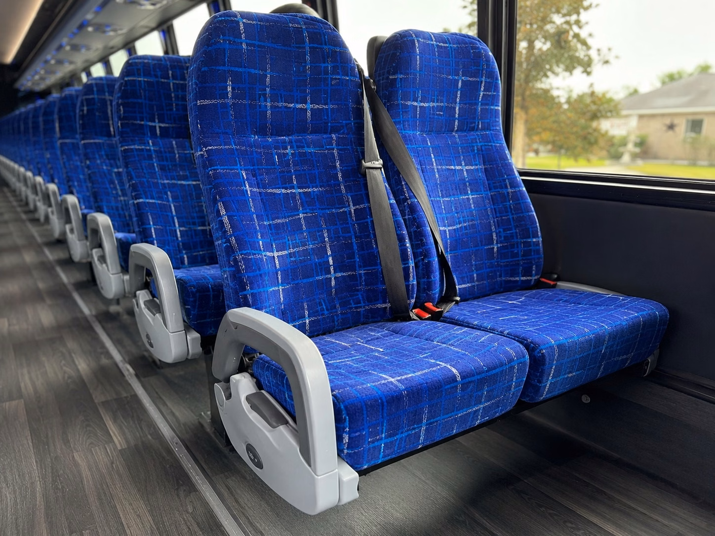 elizabeth charter bus interior